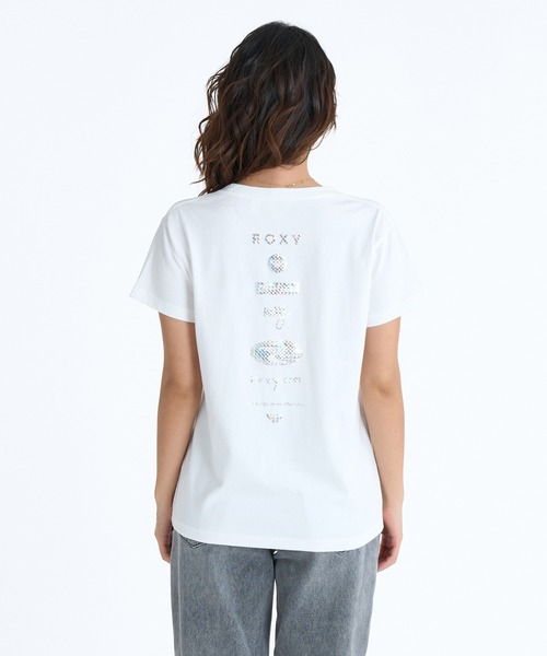 ROXY（ロキシー） tシャツ 半袖 HISTORICAL LOGO LINE /ロキシーバック