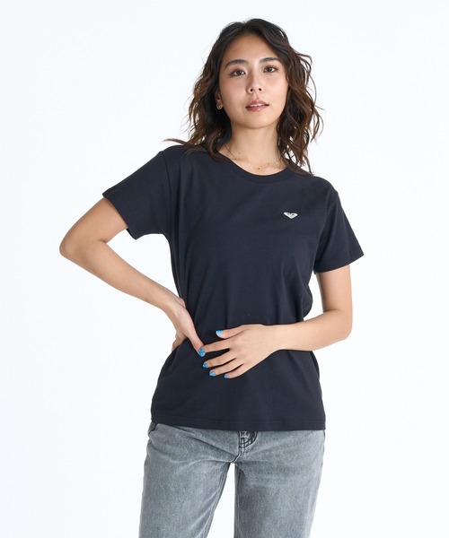 売れ筋商品|||ロキシー Tシャツ レディース トップス ICONIC DAYS - Top - grapemist ROXY ロキシー レディース 半袖 Tシャツ ブランドロゴ ワン