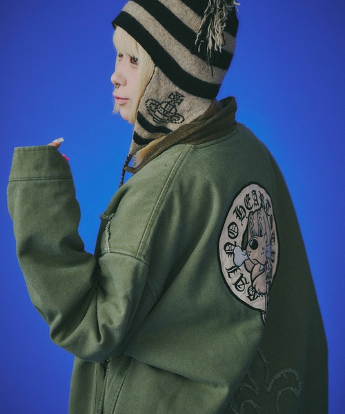 GALFY（ガルフィー） カバーオール 「GALFY/ガルフィー」百合の紋紋