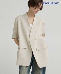 ジャケット ノーカラージャケット 「ZOZOTOWN限定」「Louren/ローレン