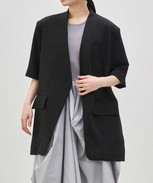 louren（ローレン） ジャケット ノーカラージャケット レディース