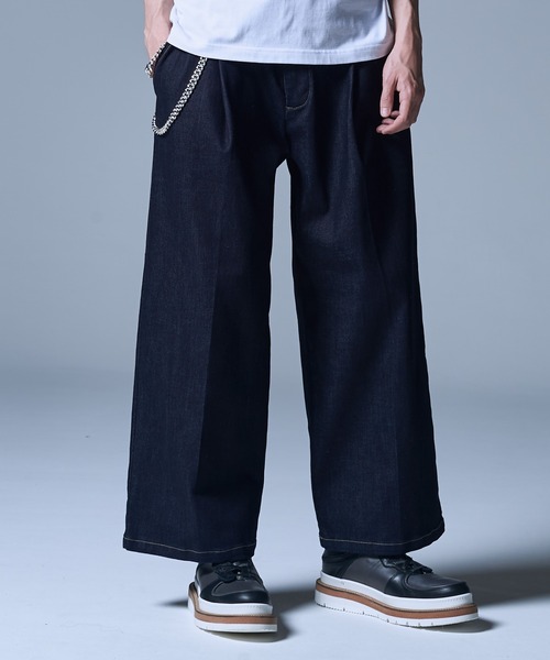 【ジョニオ】glamb デニムパンツ 楽天市場】glamb グラム Poly denim Poly pants ポリーデニム