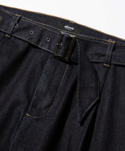 【ジョニオ】glamb デニムパンツ 楽天市場】glamb グラム Poly denim Poly pants ポリーデニム