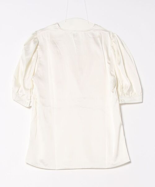 カシュクールシャツ BLANC FICELLE ブラウス シャツ カシュクール 半袖シャツ