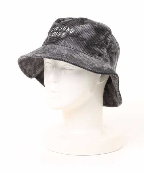 j.n.r.d 帽子 ハット j.n.r.d/コーデュロイロゴバケットハット メンズ