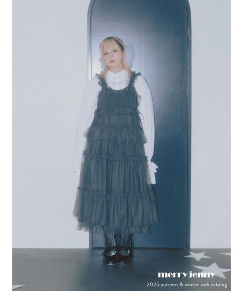 merry jenny（メリージェニー） ワンピース チュールドロストロング