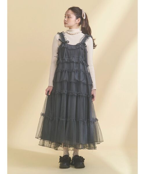 merry jenny（メリージェニー） ワンピース チュールドロストロング
