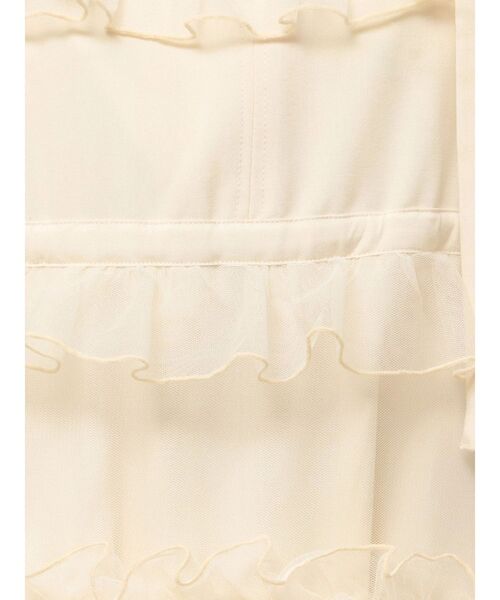 【merry jenny】チュールドロストロングワンピース<お値下げ不可> merry jenny ワンピース チュールドロストロングワンピース