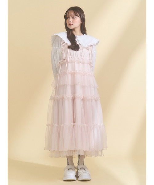 merry jenny（メリージェニー） ワンピース チュールドロストロング