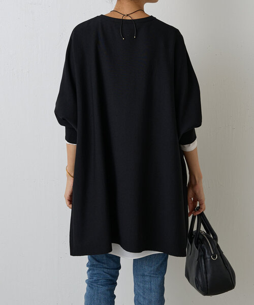 「BEARDSLEY」 7分袖カットソー FREE グレー レディース BEARDSLEY 「BEARDSLEY」 7分袖カットソー FREE グレー