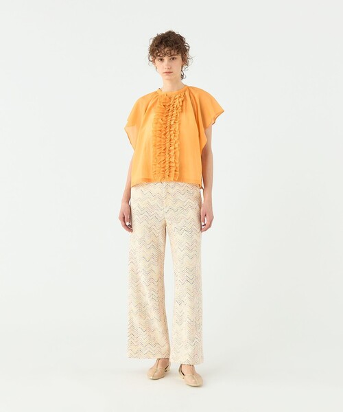 TOMORROWLAND collection ブラウス シャツ コットンシルク