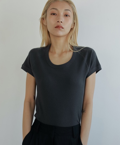 tシャツ Vintage Rib Tops レディース anuke tシャツ Vintage Rib Tops レディース : ZOZOTOWN Yahoo