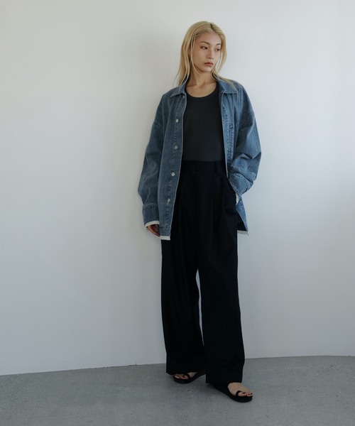 anuke tシャツ Vintage Rib Tops レディース : ZOZOTOWN Yahoo