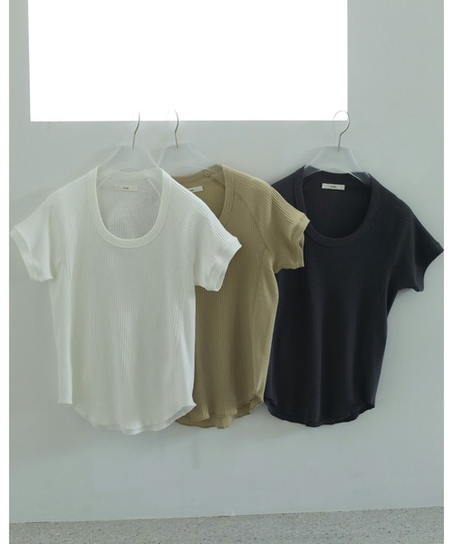 tシャツ Vintage Rib Tops レディース anuke tシャツ Vintage Rib Tops レディース : ZOZOTOWN Yahoo