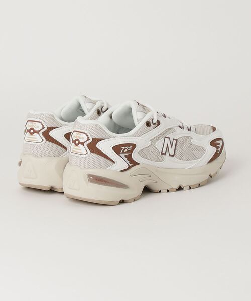 [New Balance] low cut спортивные туфли 24.5cm "теплый" белый мужской 