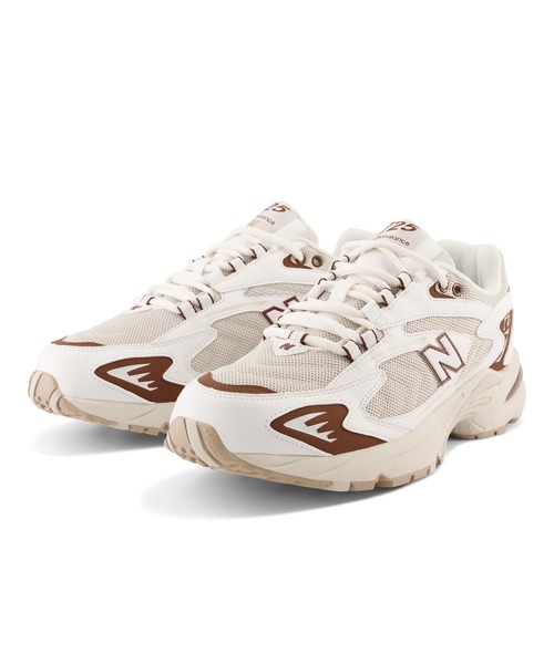 [New Balance] low cut спортивные туфли 24.5cm "теплый" белый мужской 