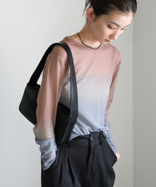select MOCA（セレクトモカ） tシャツ グラデーションパワーメッシュ