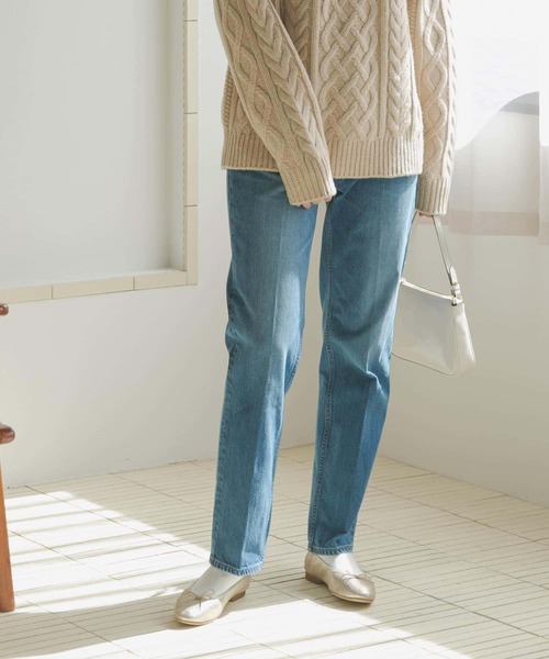 「URBAN RESEARCH DOORS」 デニムパンツ 36 ブラック レディース