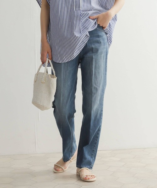 「URBAN RESEARCH DOORS」 デニムパンツ 36 ブラック レディース