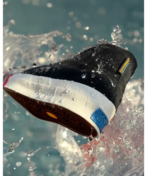 PRO-Keds ブラック ハイカット ロイヤルプラスウォータープルーフ 防水 ロイヤルプラス スエード ハイ 〈ウォータープルーフ〉ブラック