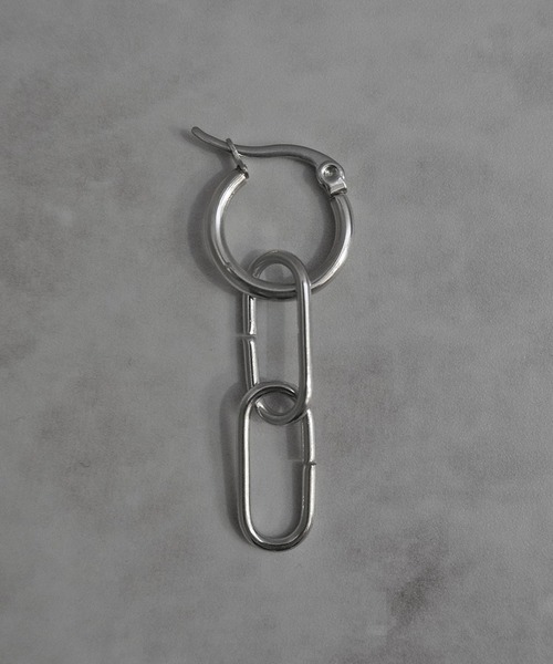 *しかくいピアス*【No.318】 SBG by 7JEWELRY ピアス インフルエンサー つぐ吉 × SBG オーバル