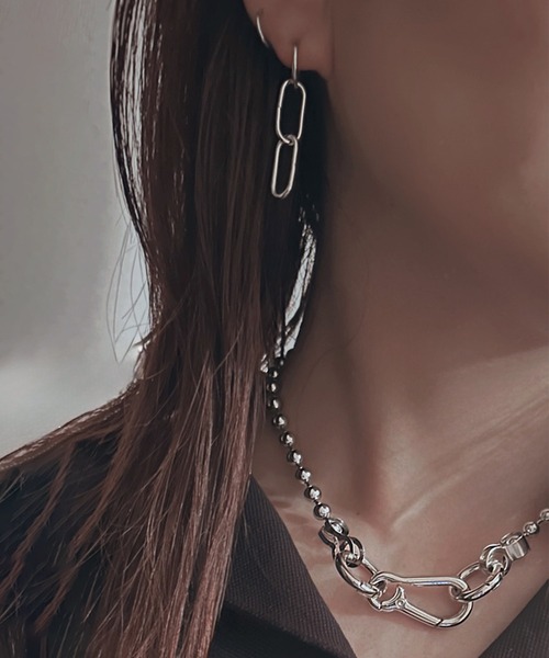 SBG by 7JEWELRY ピアス インフルエンサー つぐ吉 × SBG オーバル
