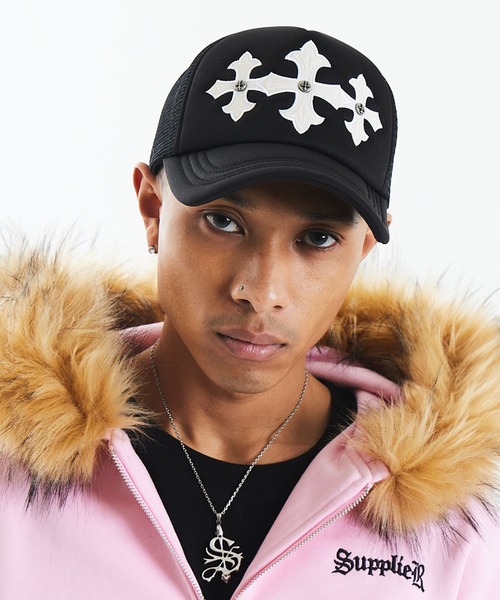 SUPPLIER（サプライヤー） キャップ 帽子 メッシュキャップ｜Cross