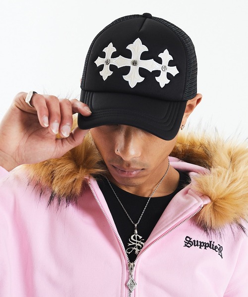 SUPPLIER（サプライヤー） メッシュキャップ キャップ 帽子 メッシュ