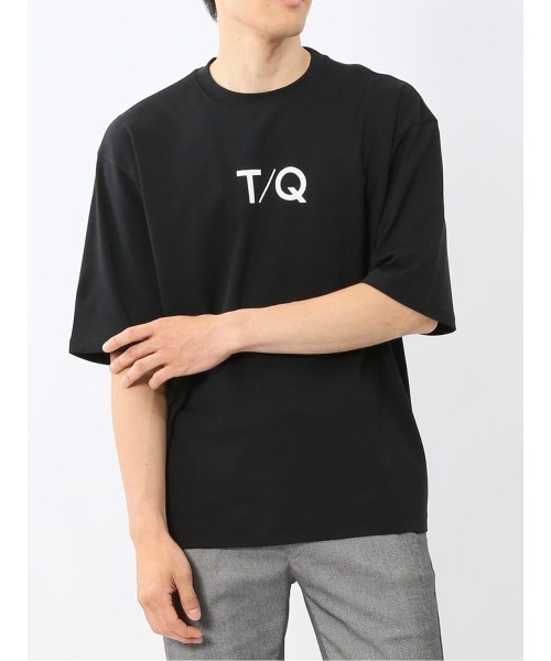 TAKA-Q（タカキュー） tシャツ 「綿100%」タカキュー ロゴプリント