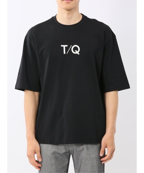TAKA-Q（タカキュー） tシャツ 「綿100%」タカキュー ロゴプリント