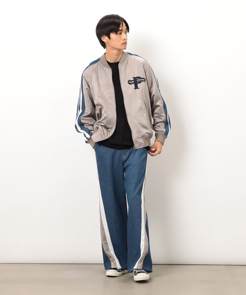 新品　WJK ダブルジェーケー　スウェット　デニムジャケット BECK denim jacket – YZ