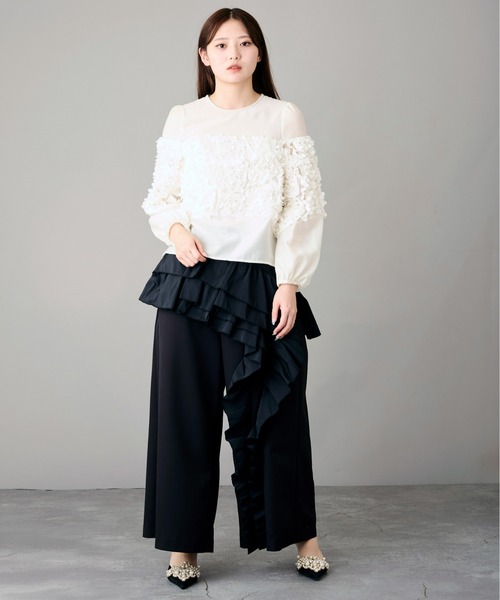 Ranerrh（ラネリ） 喪服 ブラウス シャツ 入学式 入園式 卒業式 