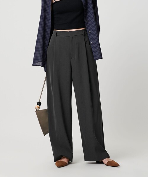 BEAUTY&YOUTH UNITED ARROWS フリンジ バックゴムパンツ BEAUTY&YOUTH UNITED ARROWS（ビューティーアンドユース