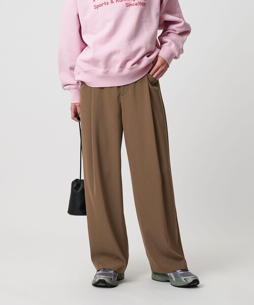 BEAUTY&YOUTH　ポリエステルブレンドバックゴムパンツ BEAUTY＆YOUTH UNITED ARROWS パンツ ポリエステルブレンド