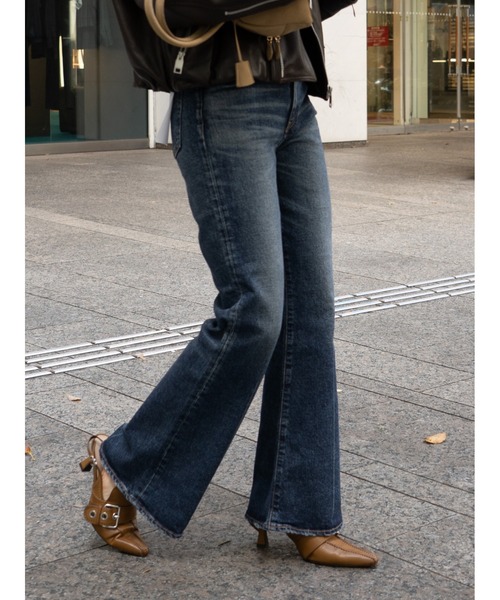 MOUSSY ジーンズ デニム デニムパンツ MVS D/BLU FLARE