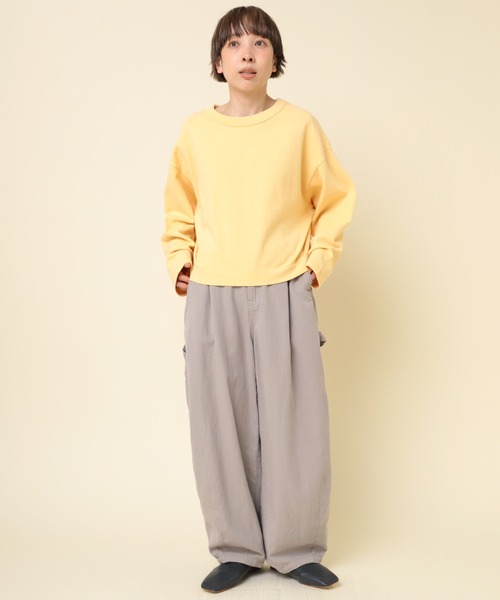「RNA-N」 長袖カットソー MEDIUM イエロー レディース