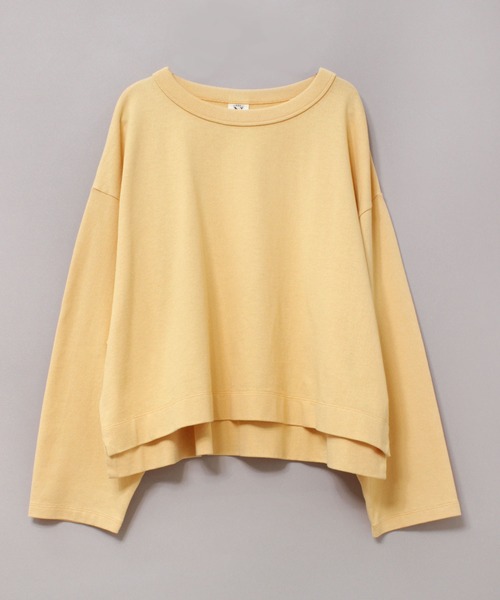 「RNA-N」 長袖カットソー MEDIUM イエロー レディース