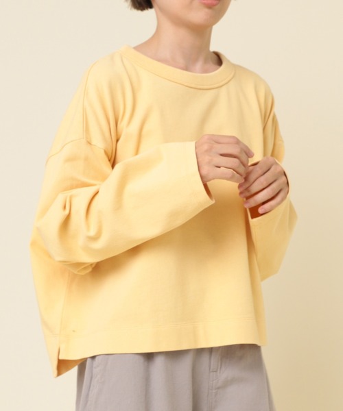 「RNA-N」 長袖カットソー MEDIUM イエロー レディース