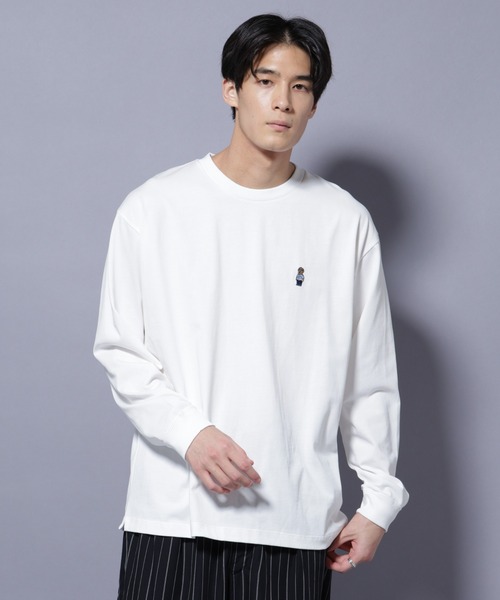 NANO universe（ナノ・ユニバース） tシャツ ナノベア Tシャツ 長袖