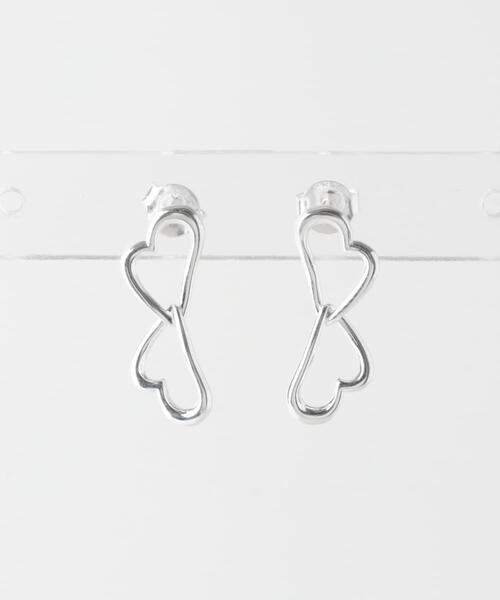 URBAN RESEARCH Sonny Label ピアス Double heart pierce レディース 