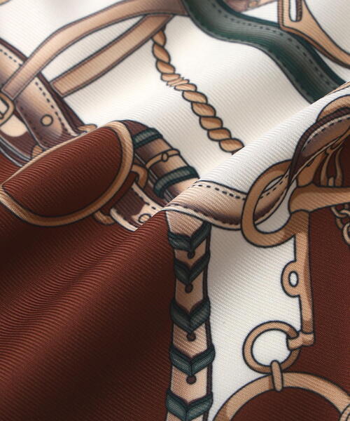 EDIT COLOGNE（エディットコロン） ストール マフラー チェーン柄