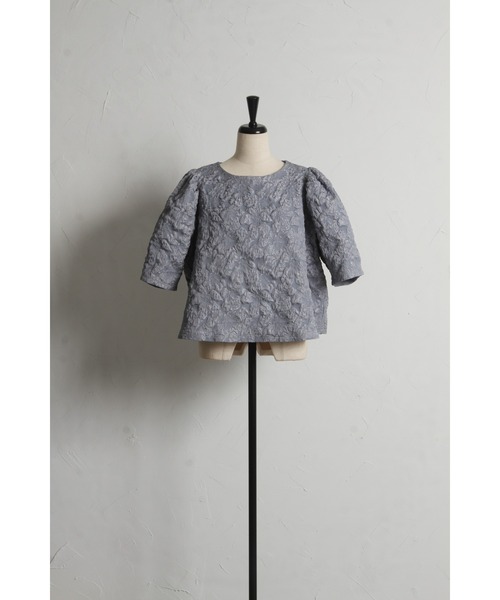 「&. NOSTALGIA」 半袖ブラウス M ホワイト レディース_画像2