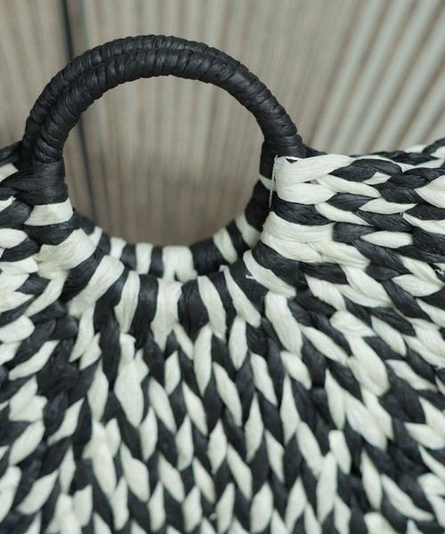 「Curaful」 かごバッグ FREE カーキ レディース_画像4