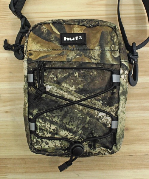 HUF（ハフ） ショルダーバッグ リアルツリー バワリー サイドバッグ