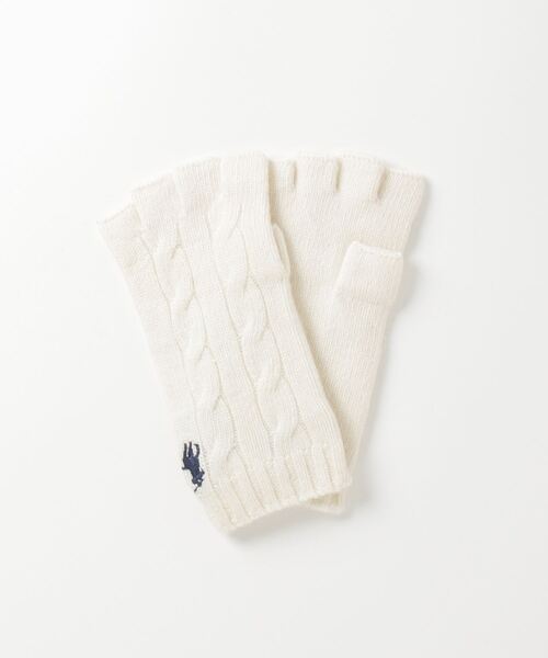 POLO RALPH LAUREN（ポロ・ラルフローレン） 手袋 ケーブル ウール