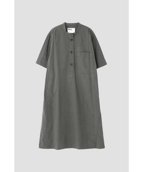 MHL.（エムエイチエル） 半袖ワンピース 1 オフホワイト レディース