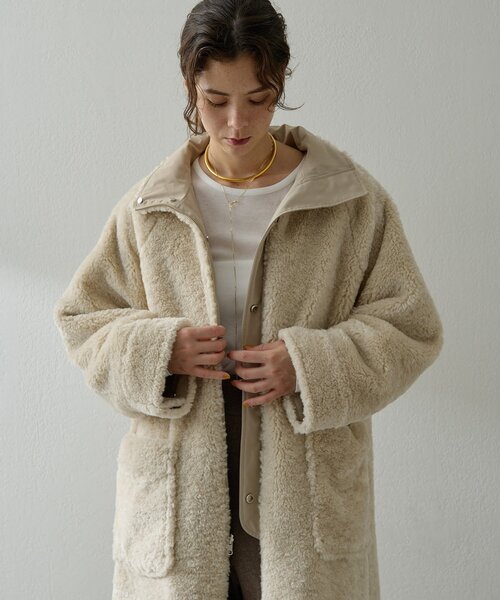 Whim Gazette（ウィム ガゼット） コート アウター リバーシブル