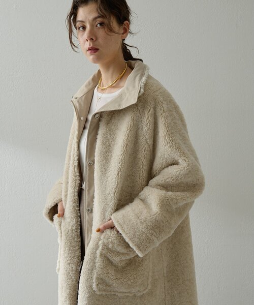 Whim Gazette（ウィム ガゼット） コート アウター リバーシブル