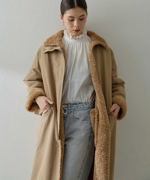 Whim Gazette（ウィム ガゼット） コート アウター リバーシブル