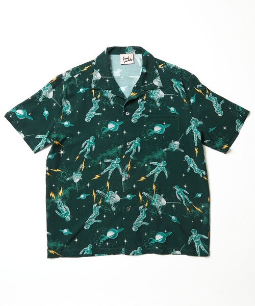 「FREAK'S STORE」 「I Need You Baby」半袖シャツ MEDIUM ブラック メンズの画像